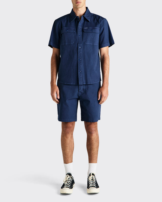 Big Fella Overdye Short - Indigo