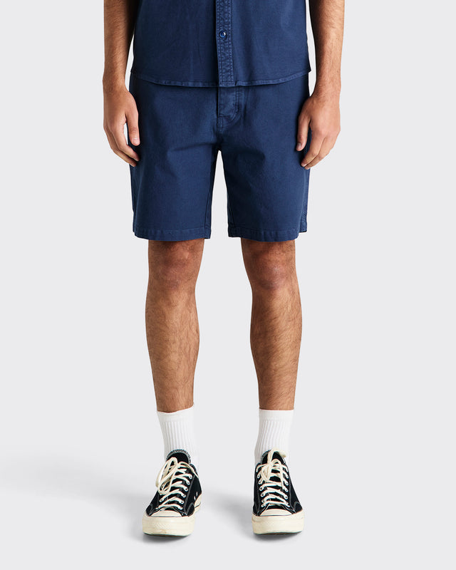 Big Fella Overdye Short - Indigo