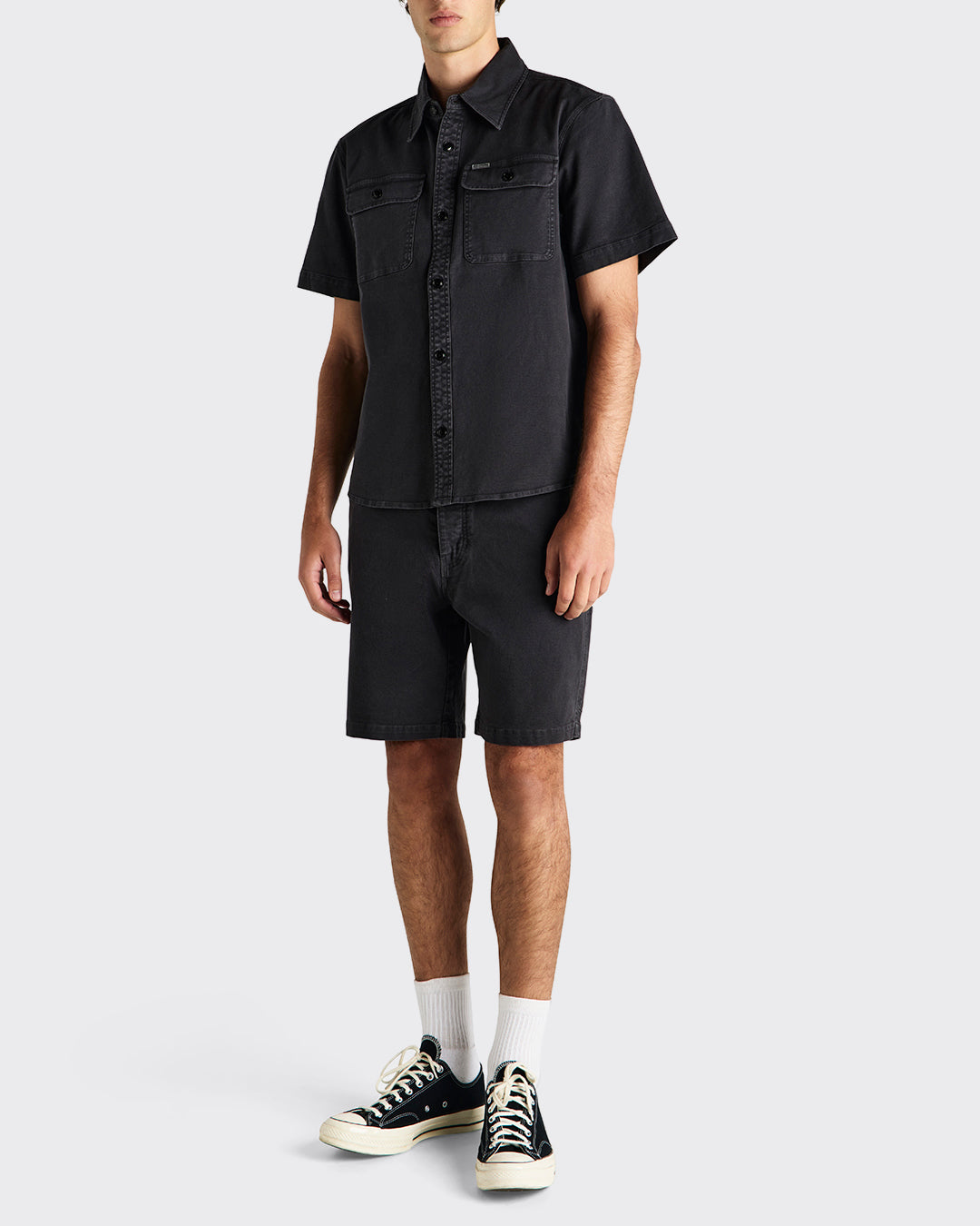 Shorts | Deus Ex Machina | Big Fella Overdye Short - Anthracite