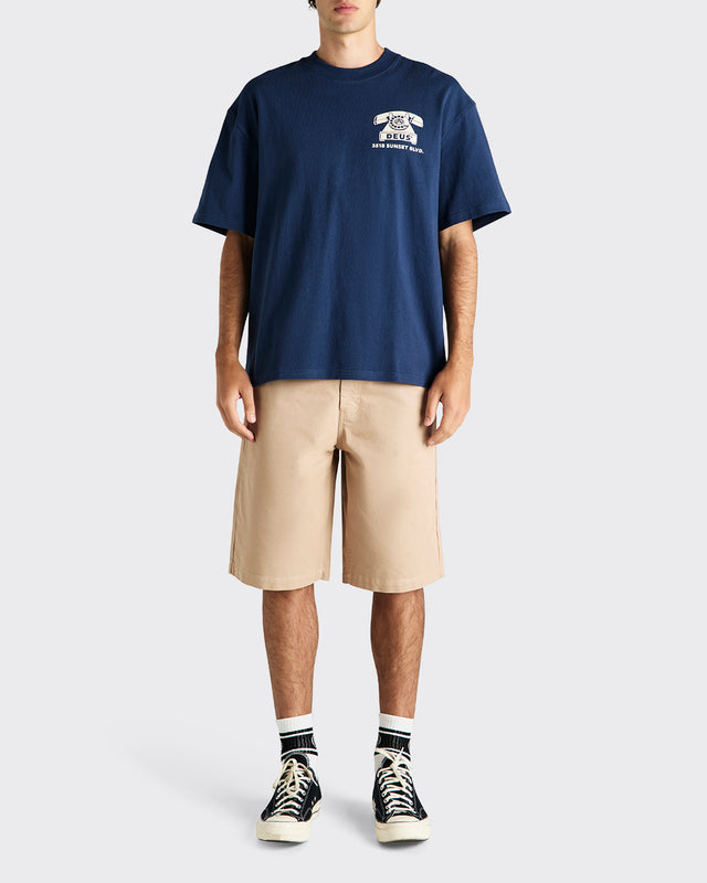 Dialtone Tee - Dark Denim