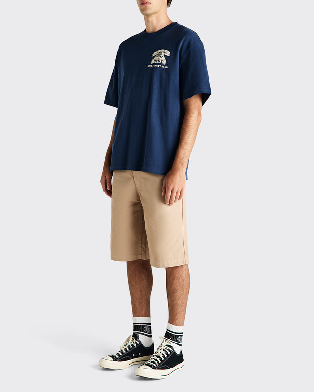 Dialtone Tee - Dark Denim