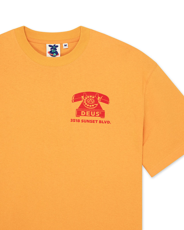 Dialtone Tee - Radiant Yellow