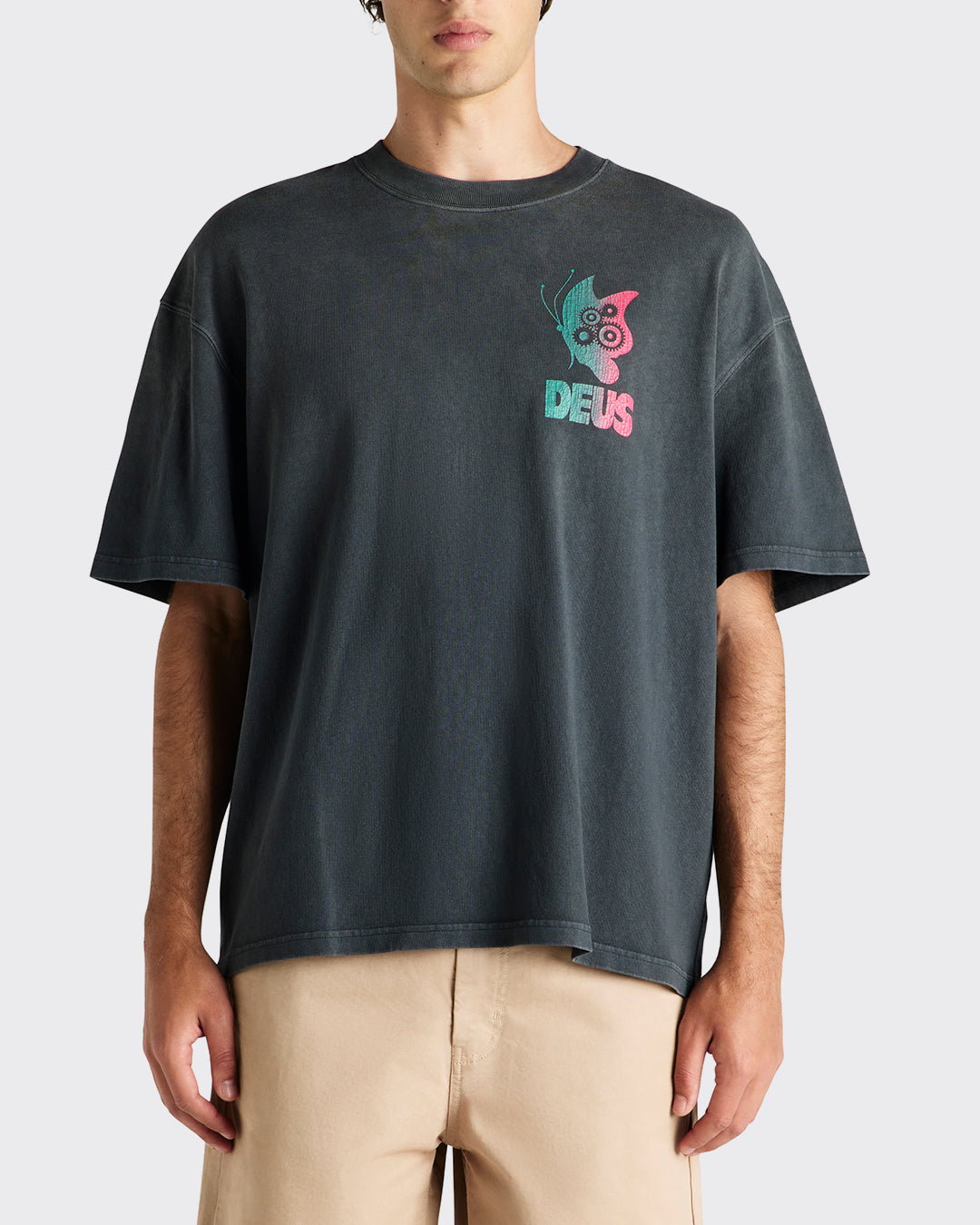 Tees | Deus Ex Machina | Danzig Queen Tee - Anthracite – Deus Ex