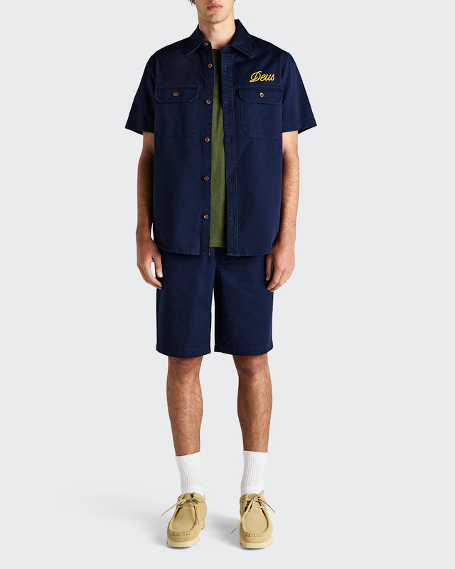 M-38 Ss Shirt - Navy