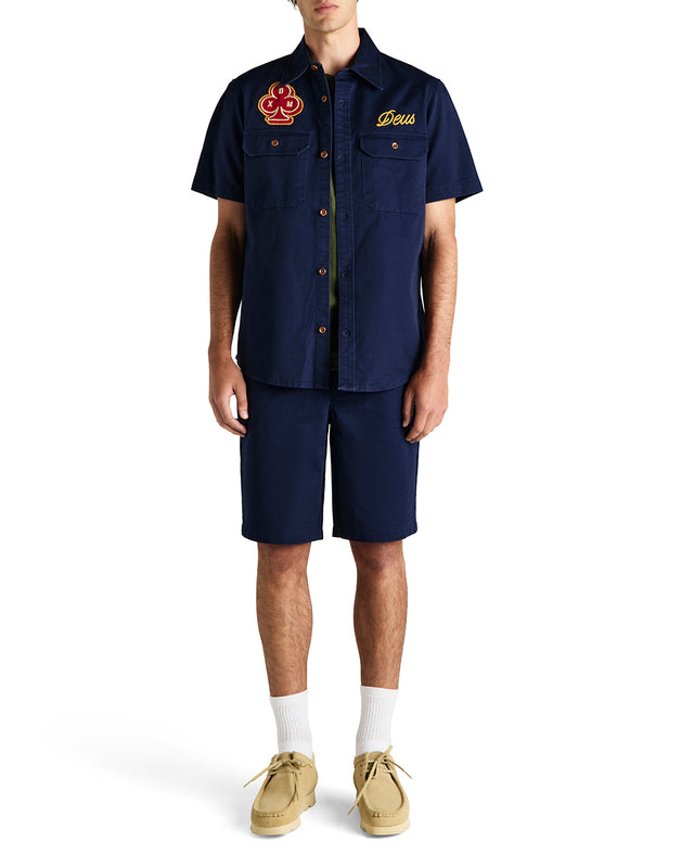 M-38 Ss Shirt - Navy