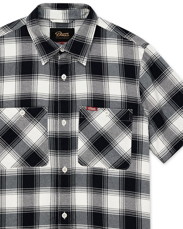 Rossi Work Shirt - Navy Check
