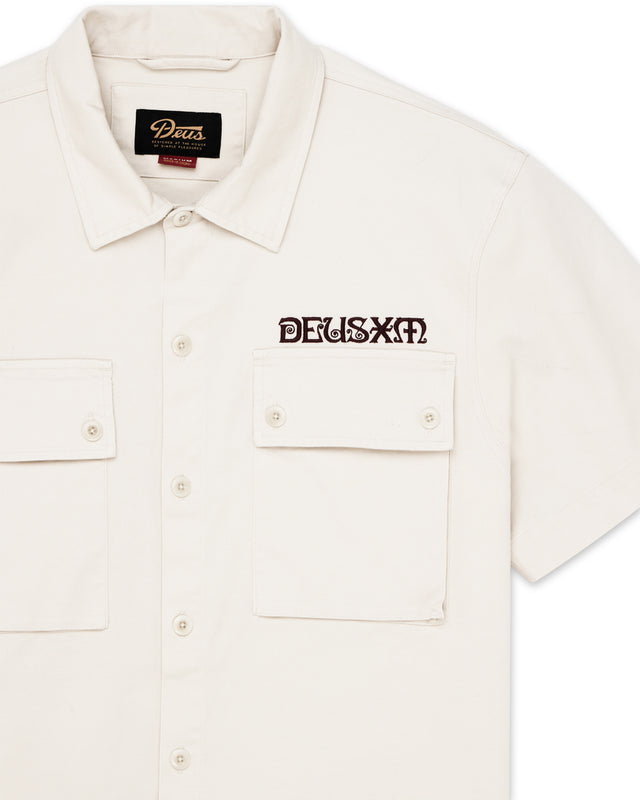 Snakecharmer Shirt - Dirty White