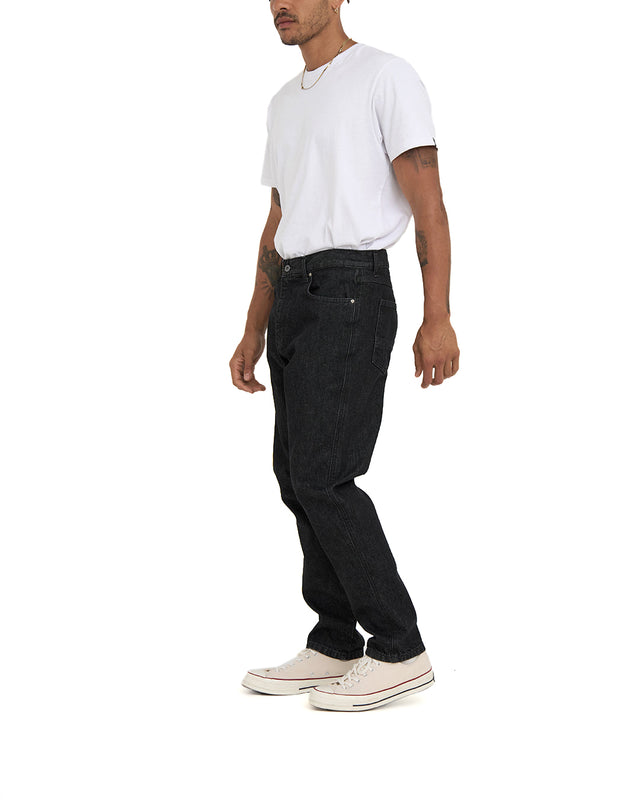 Dixon Tapered Jean - Washed Black