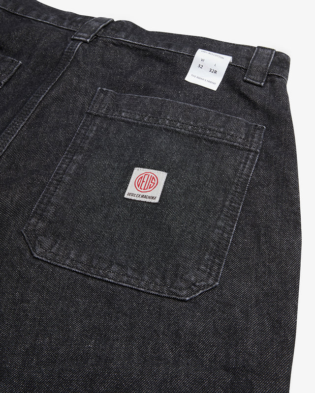 Shawn Workwear Jean - Washed Black