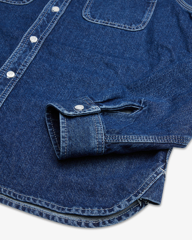 Boston Denim Shirt - Blue Indigo