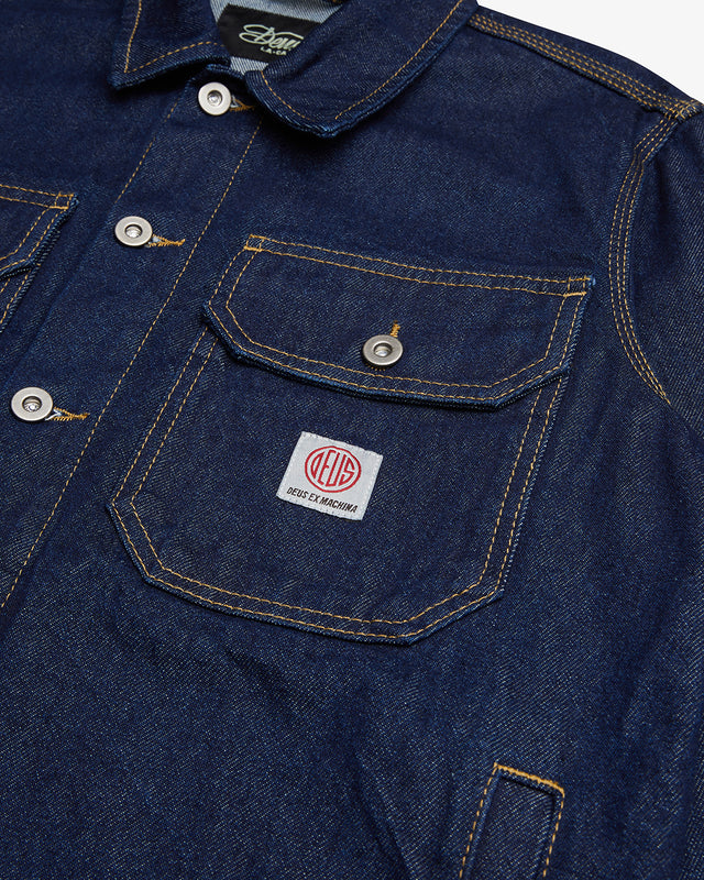 Kanan Work Jacket - Dry Indigo