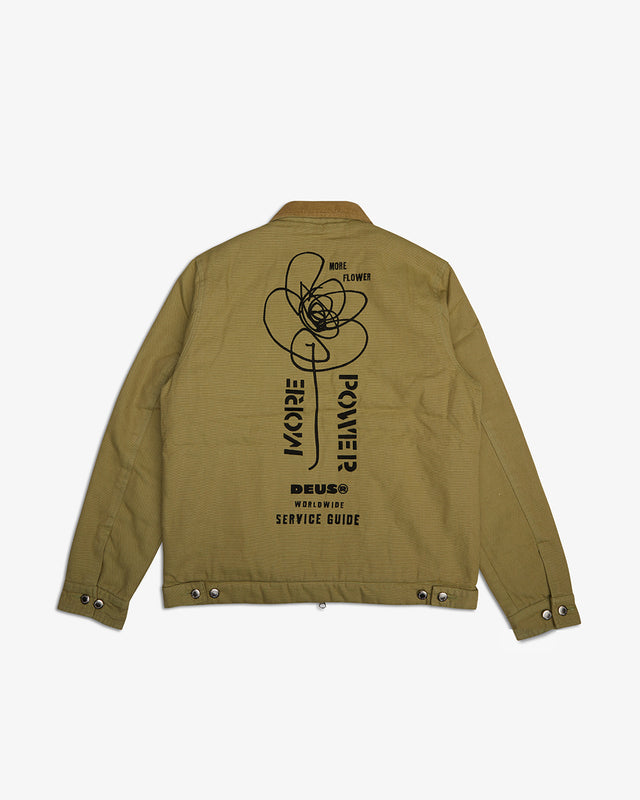 Jahrome Overdye Jacket - Iguana