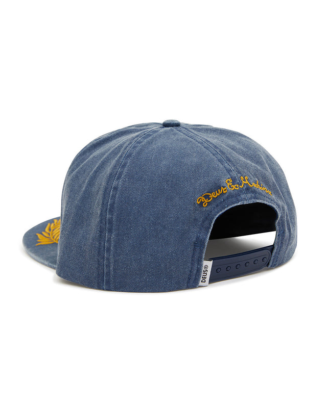 Round Out Cap - Washed Blue