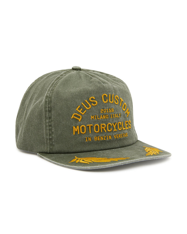 Round Out Cap - Washed Green