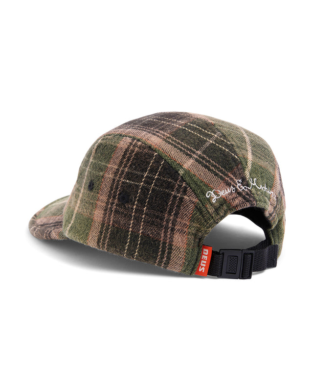 Too Busy 5 Panel Cap - Green Check