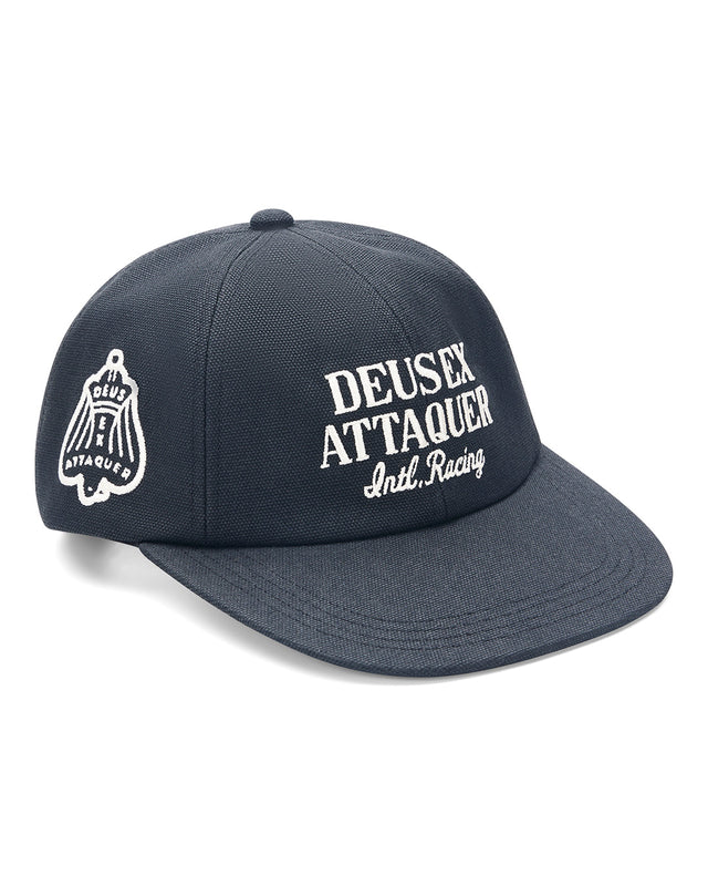 Deus Ex Attaquer Wreckless Canvas Cap - Black