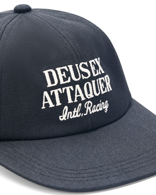 Deus Ex Attaquer Wreckless Canvas Cap - Black