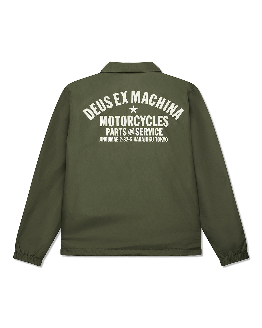 Jackets | Deus Ex Machina | Harajuku Coach - Cypress Green – Deus