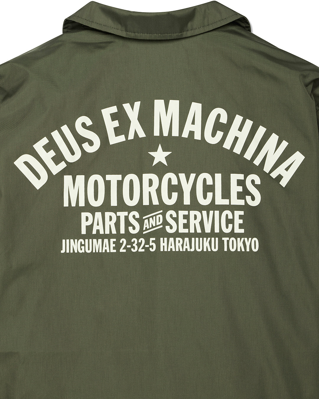 Jackets | Deus Ex Machina | Harajuku Coach - Cypress Green – Deus