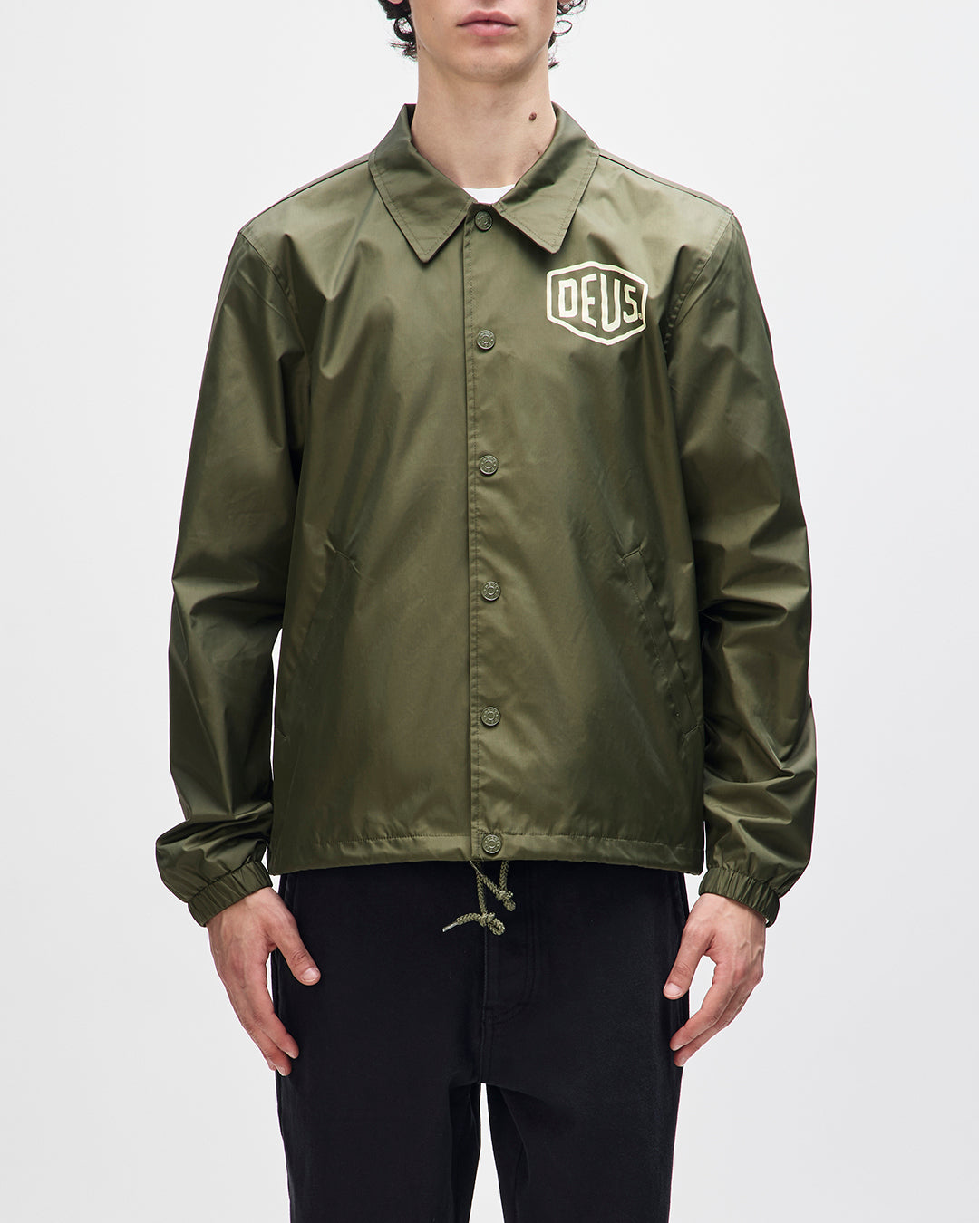 Jackets | Deus Ex Machina | Harajuku Coach - Cypress Green – Deus