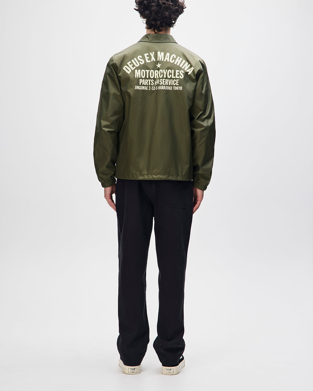 Jackets | Deus Ex Machina | Harajuku Coach - Cypress Green – Deus