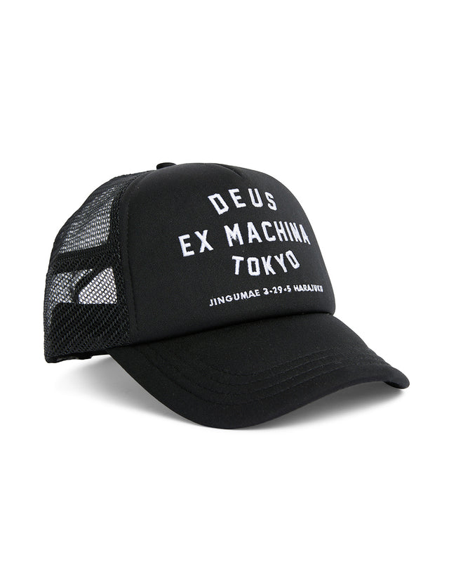 Tokyo Address Trucker - Black