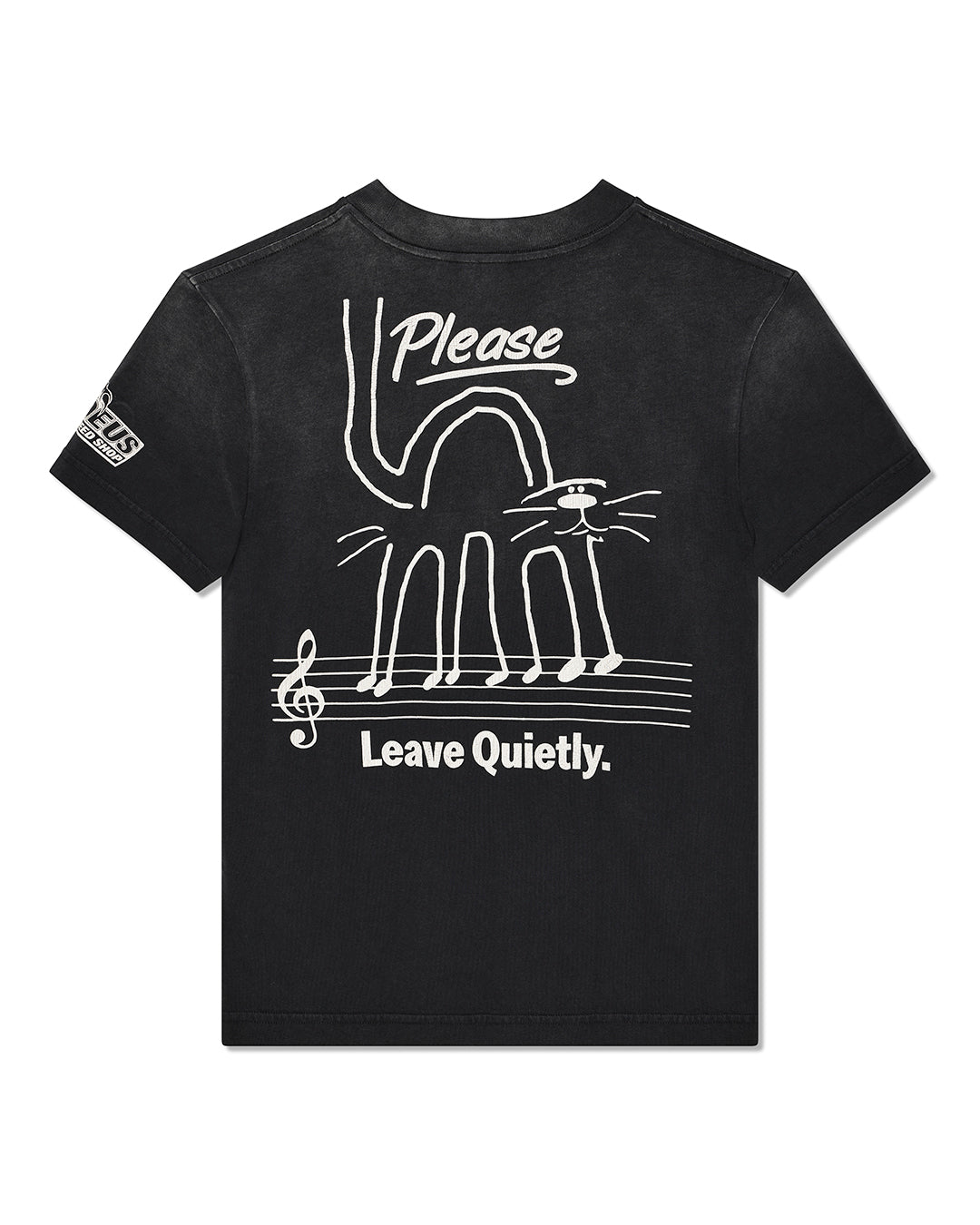 Tees | Deus Ex Machina | Ostinato Tee - Anthracite – Deus Ex