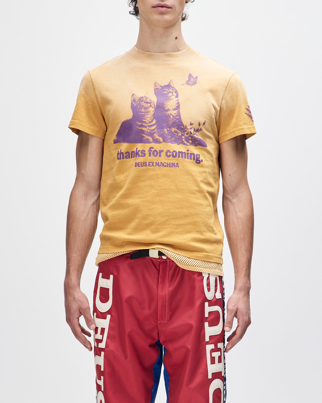 テツコウテイオー Tees | Deus Ex Machina | Ostinato Tee - Sunflower – Deus Ex