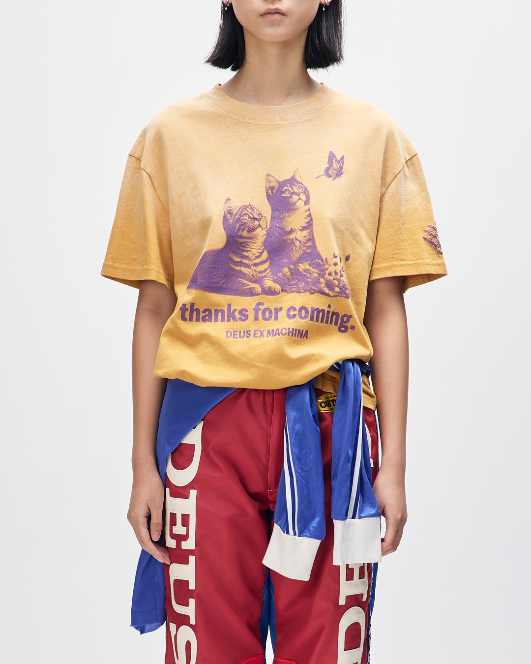 Tees | Deus Ex Machina | Ostinato Tee - Sunflower – Deus Ex