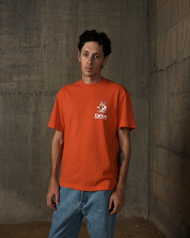 Raptor Tee - Tangerine Tango