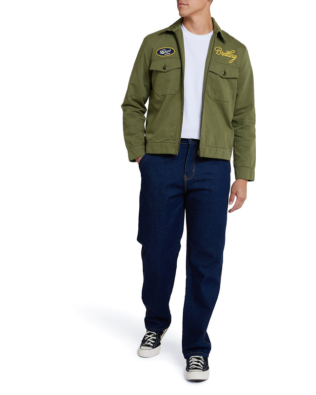 Top Time Workwear Jacket - Lichen Green