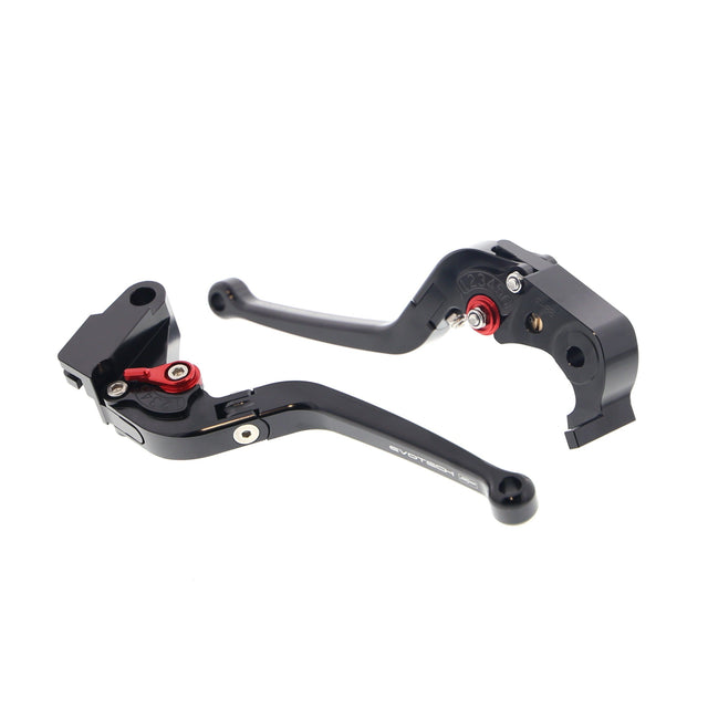 Evotech CNC Folding Lever Set Triumph Bonneville/ Street (2017+) Black