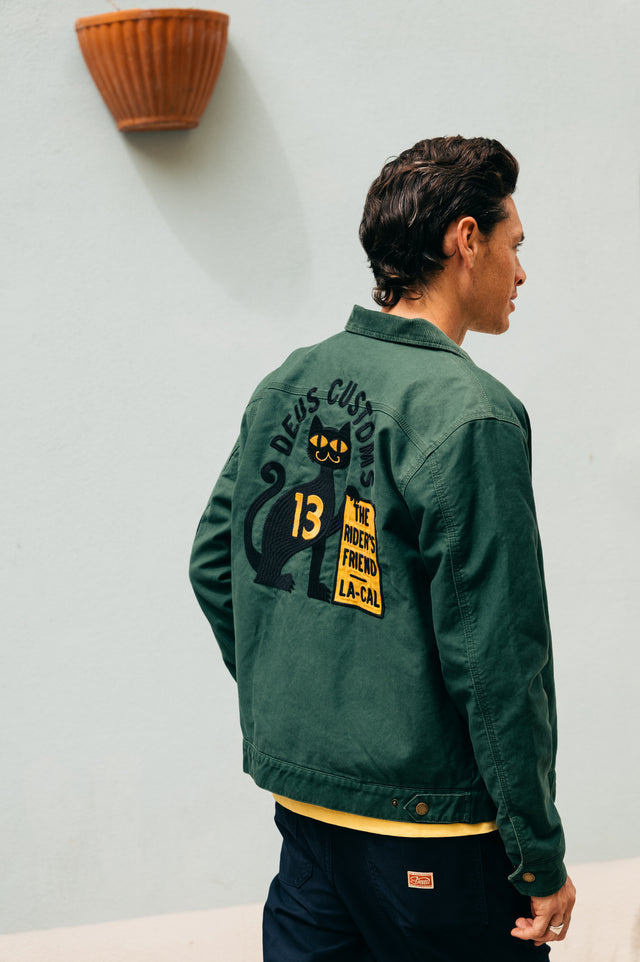 Super Stitious Jacket - Hillside Green