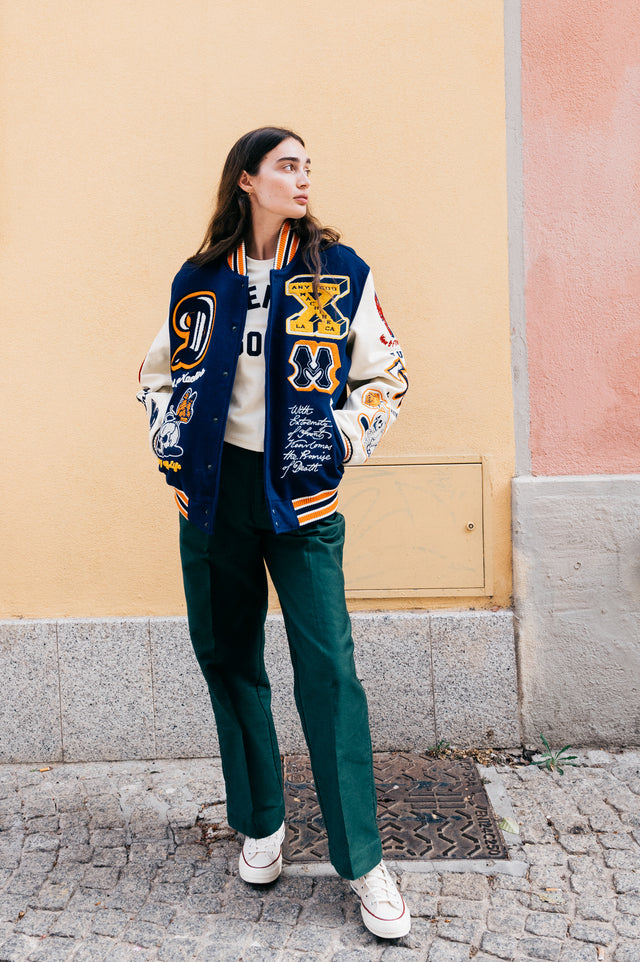 Amanita Varsity Jacket - Patriot Blue