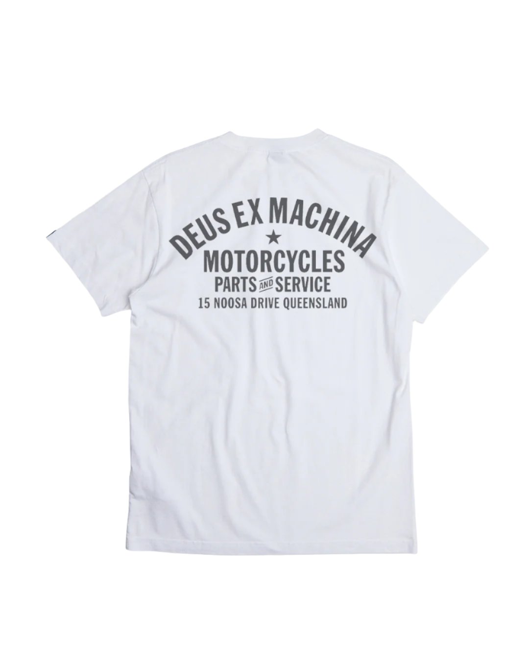 Tees | Deus Ex Machina | Noosa Address White – Deus Ex Machina