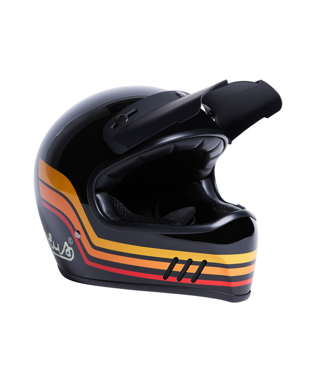 Stripes Helmet - Black