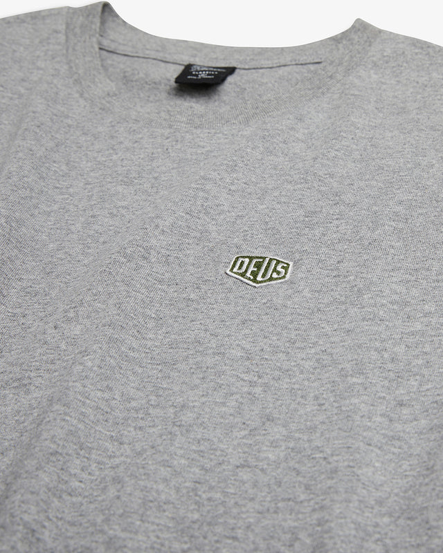 Shield Standard Tee - Grey Marle