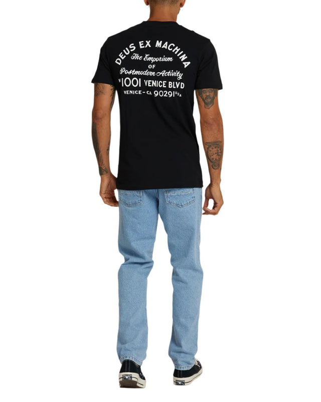 Venice Address Tee - Black