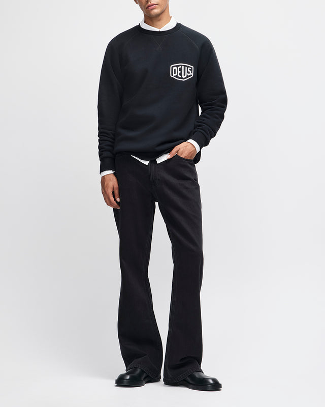 Camperdown Address Crew - Black