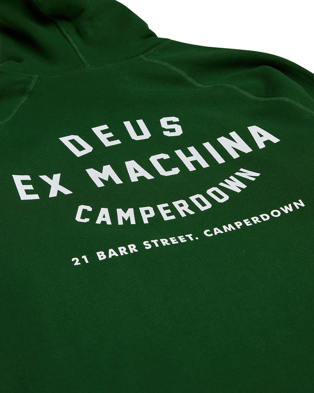 Camperdown Address Hoodie - Hillside Green