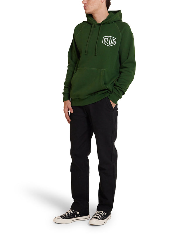 Camperdown Address Hoodie - Hillside Green