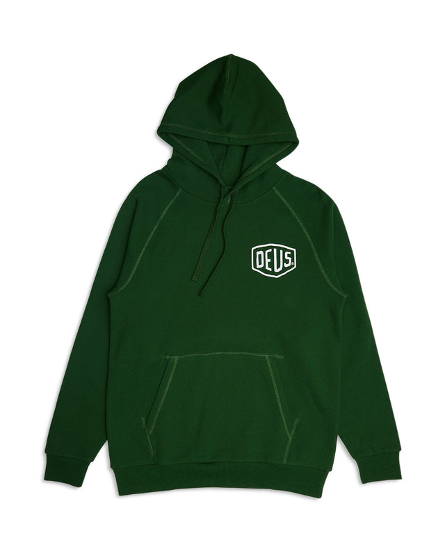 venice address hoodie hillside green