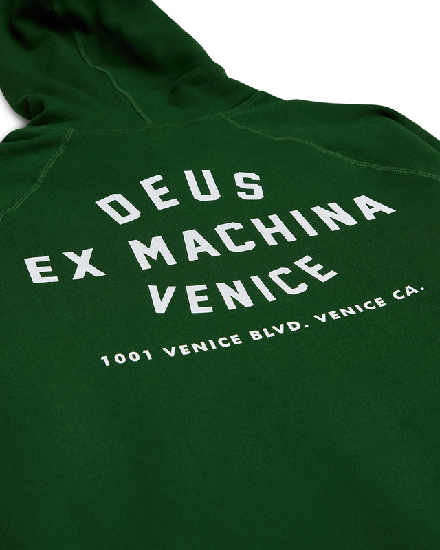 Venice Address Hoodie - Hillside Green