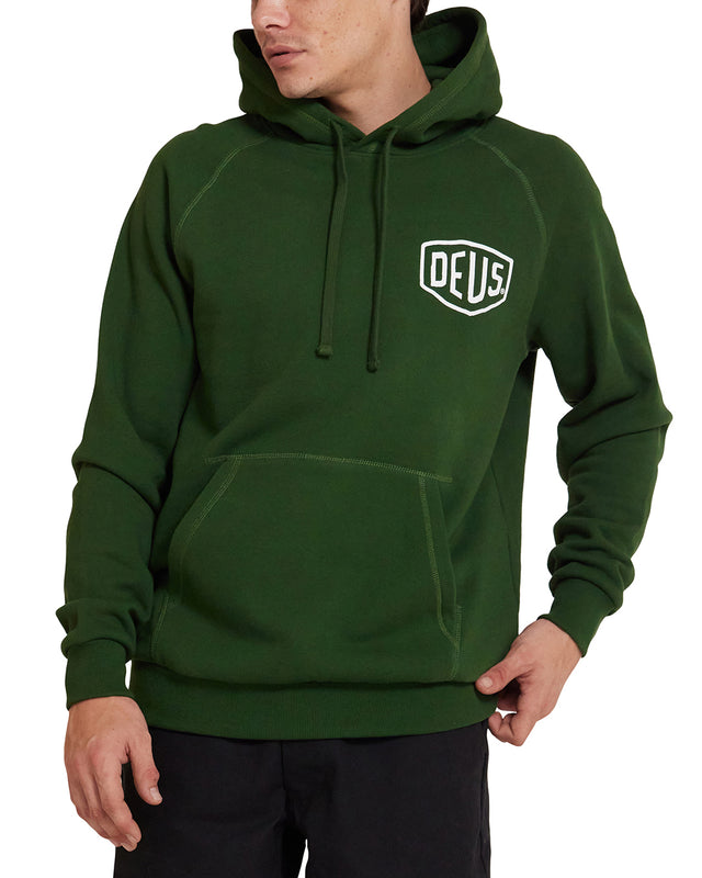 venice address hoodie hillside green