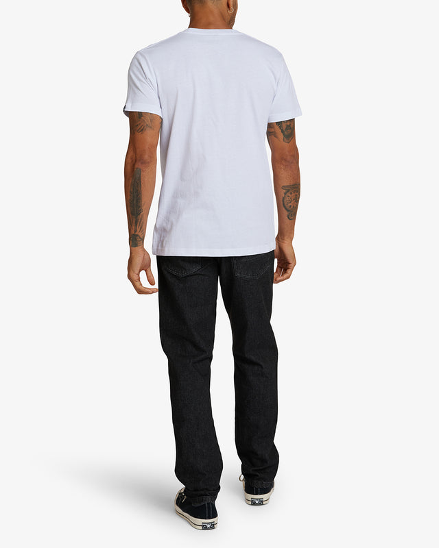 Carby Pickup Tee - White