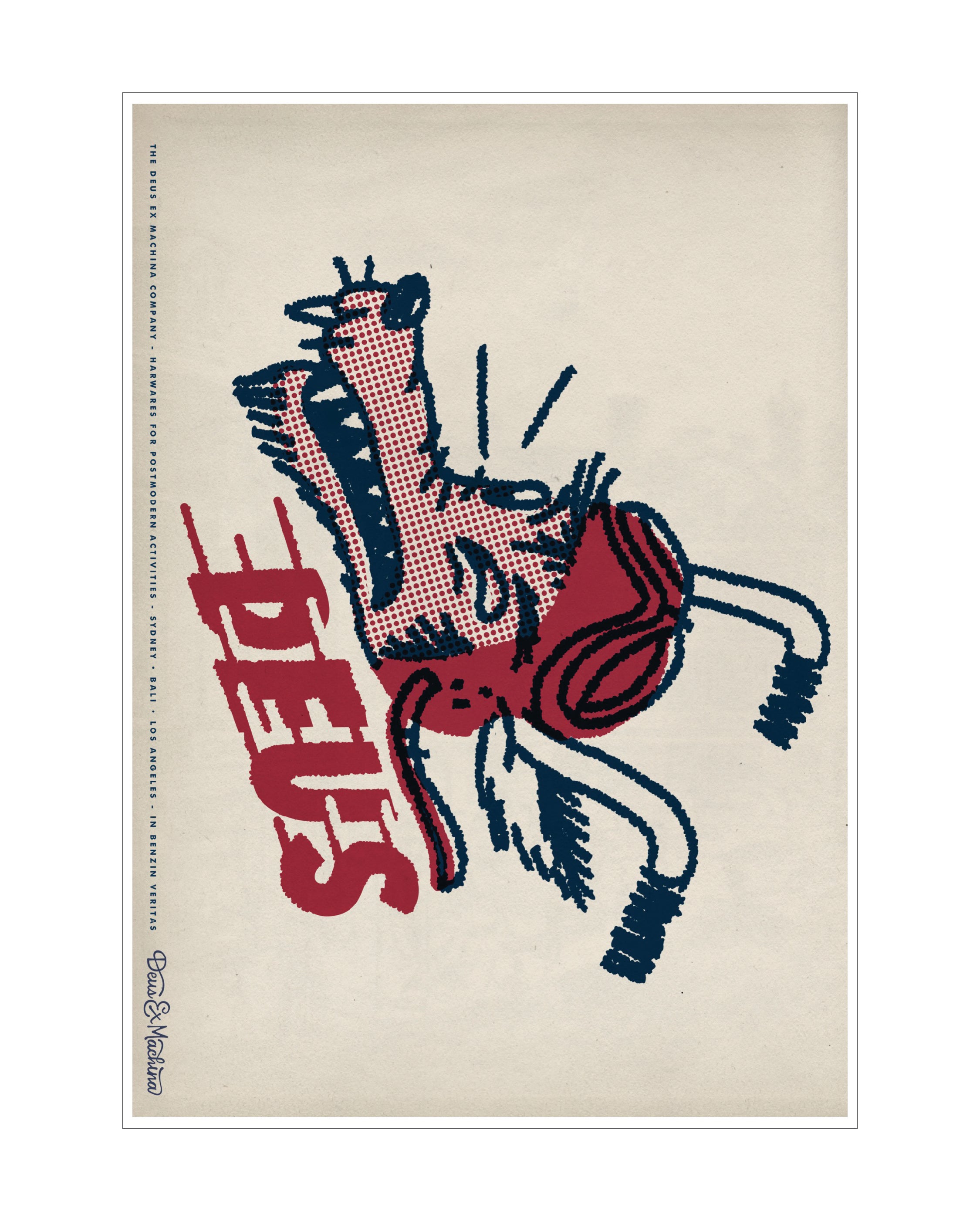 Poster | Deus Ex Machina | Wolf Head – Deus Ex Machina Australia