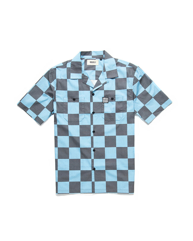 Senna Check Shirt - Blue Check