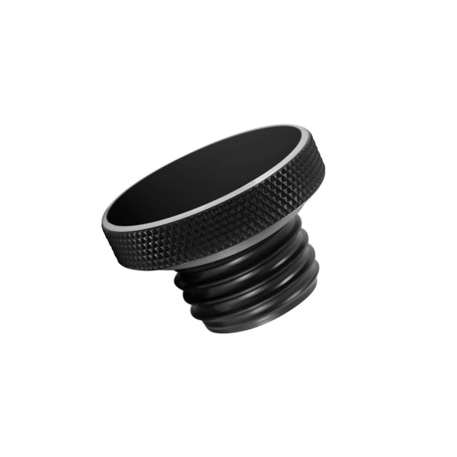 Motone Fuel Gas Cap Aluminium Billet Black