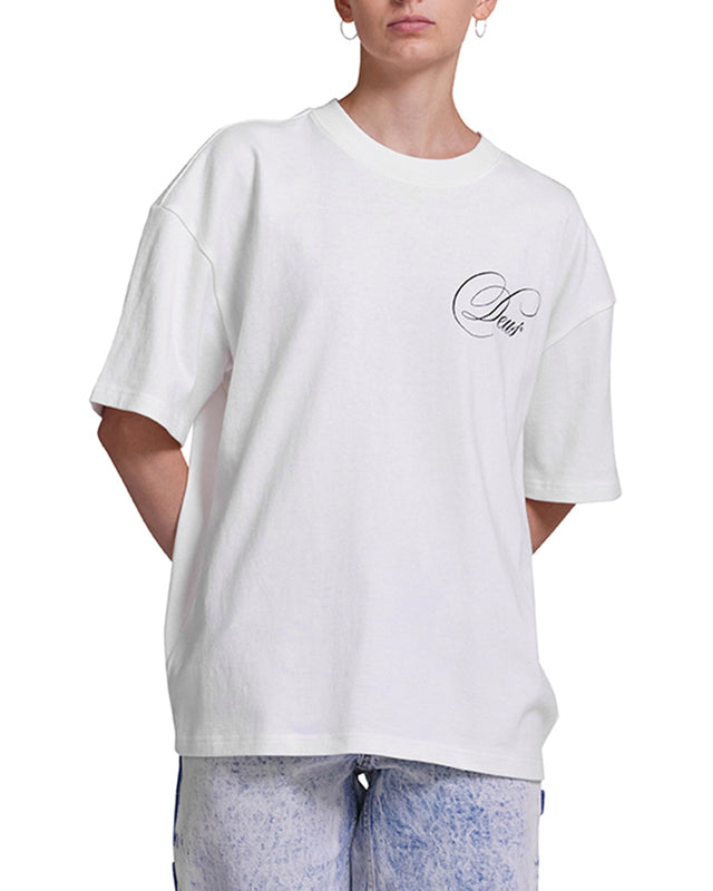 Dxw Caution Tee - Vintage White