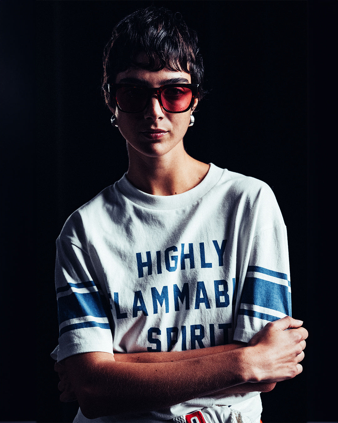Tees | Deus Ex Machina | Flammable Tee - Dirty White – Deus Ex